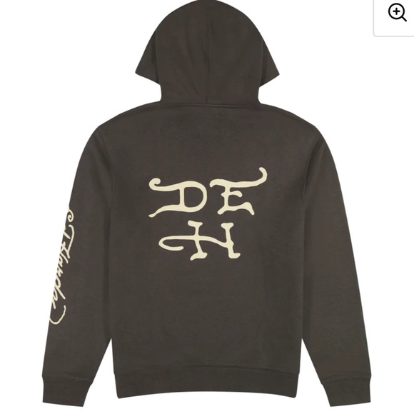 NWT Exploding Skull Charcoal Pullover Hoodie - Picture 2 of 5